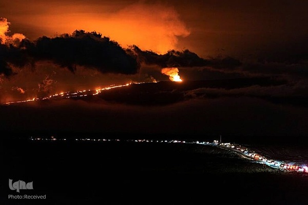 فوران آتشفشان هاوایی