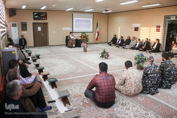 جلسه قرائت قرآن سازمان قضایی نیروهای مسلح خوزستان