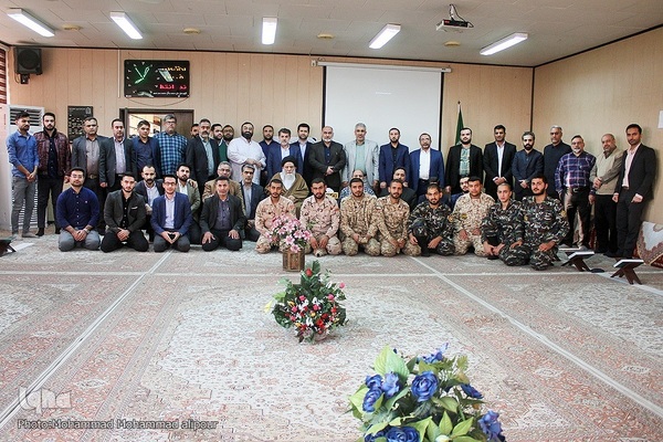 جلسه قرائت قرآن سازمان قضایی نیروهای مسلح خوزستان