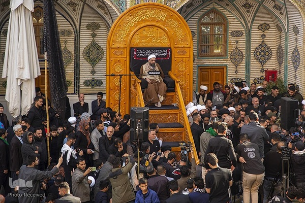 عزاداری شهادت حضرت زهرا(س) در آستان علوی و حسینی
