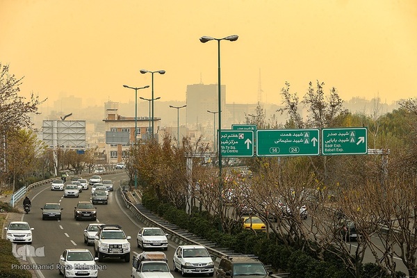 آلودگی هوای تهران