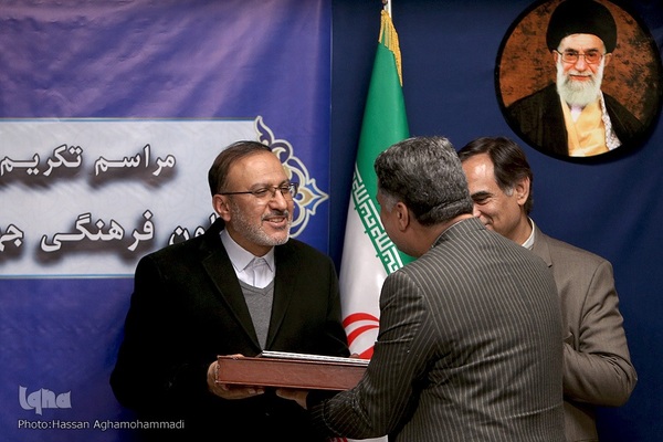 مراسم تکریم جمال رحیمیان، معاون سابق و معارفه علیرضا کلانتر مهرجردی، سرپرست جدید معاونت فرهنگی جهاد دانشگاهی