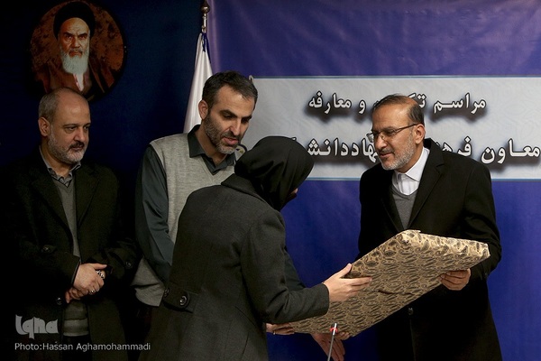 مراسم تکریم جمال رحیمیان، معاون سابق و معارفه علیرضا کلانتر مهرجردی، سرپرست جدید معاونت فرهنگی جهاد دانشگاهی