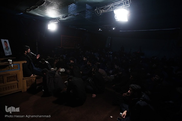 مراسم سوگواری دهه اول فاطمیه هیات الزهرا (س) دانشجویان دانشگاه صنعتی شریف