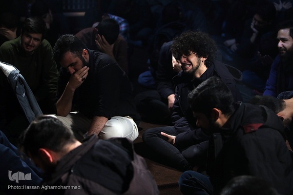 مراسم سوگواری دهه اول فاطمیه هیات الزهرا (س) دانشجویان دانشگاه صنعتی شریف