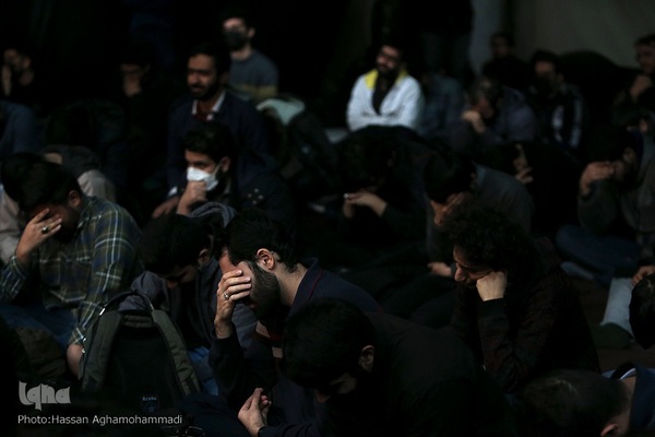 مراسم سوگواری دهه اول فاطمیه هیات الزهرا (س) دانشجویان دانشگاه صنعتی شریف