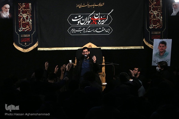 مراسم سوگواری دهه اول فاطمیه هیات الزهرا (س) دانشجویان دانشگاه صنعتی شریف