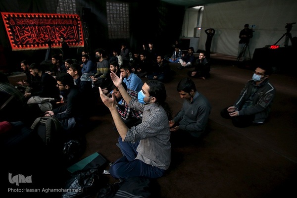 مراسم سوگواری دهه اول فاطمیه هیات الزهرا (س) دانشجویان دانشگاه صنعتی شریف