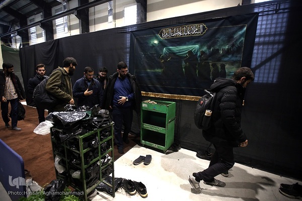 مراسم سوگواری دهه اول فاطمیه هیات الزهرا (س) دانشجویان دانشگاه صنعتی شریف