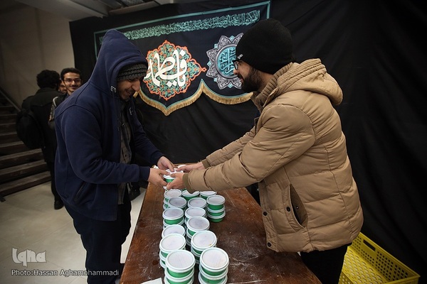 مراسم سوگواری دهه اول فاطمیه هیات الزهرا (س) دانشجویان دانشگاه صنعتی شریف