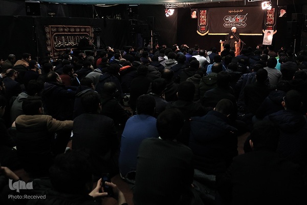 مراسم سوگواری دهه اول فاطمیه هیات الزهرا (س) دانشجویان دانشگاه صنعتی شریف