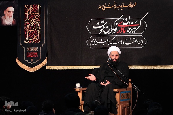 مراسم سوگواری دهه اول فاطمیه هیات الزهرا (س) دانشجویان دانشگاه صنعتی شریف