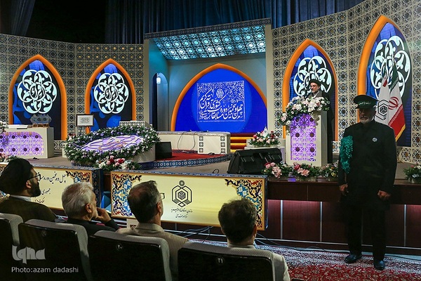 اختتامیه بخش آقایان مسابقات قرآن اوقاف در قزوین