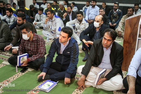 محفل قرآنی شرکت کشت و صنعت سلمان فارسی