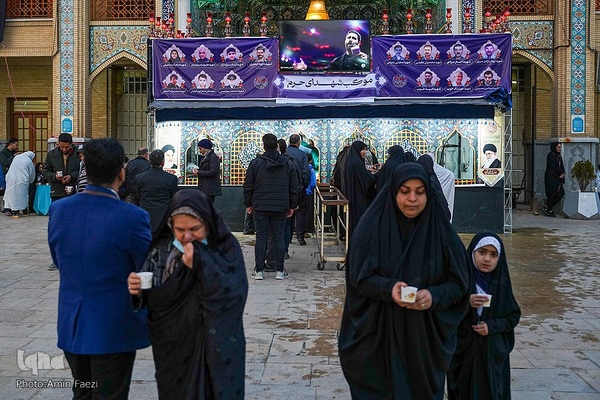 موکب «شهدای حرم» در حرم شاهچراغ(ع)