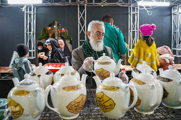 موکب «شهدای حرم» در حرم شاهچراغ(ع)