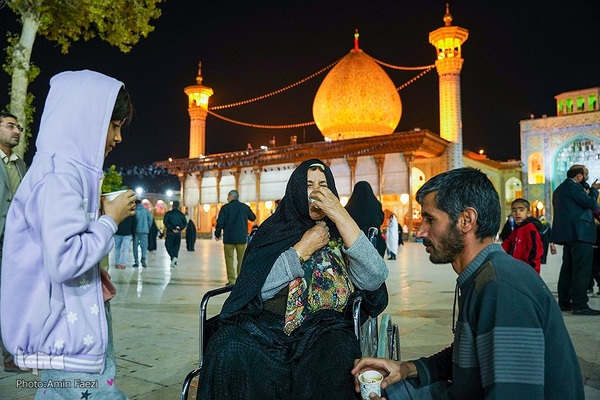 موکب «شهدای حرم» در حرم شاهچراغ(ع)