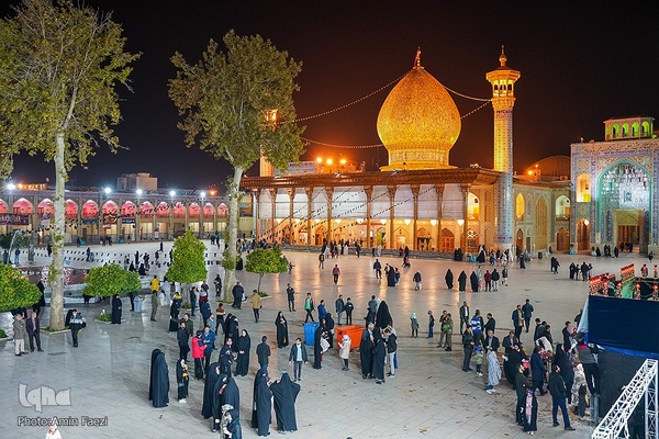 موکب «شهدای حرم» در حرم شاهچراغ(ع)