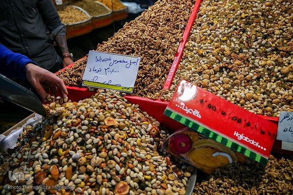 رونق بازار شب یلدا در تهران