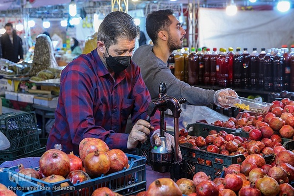 رونق بازار شب یلدا در تهران