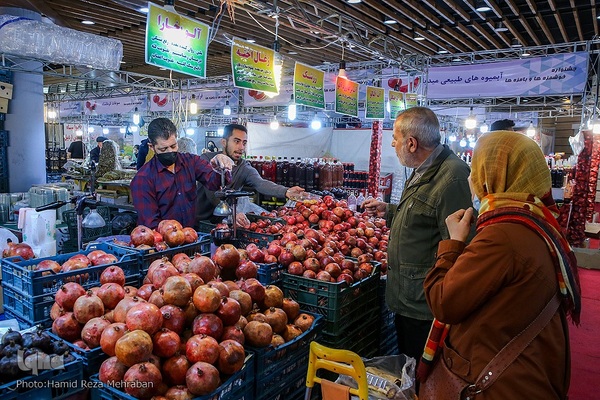 رونق بازار شب یلدا در تهران