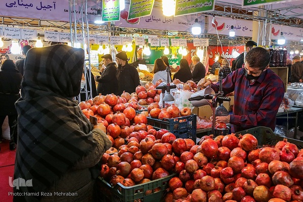 رونق بازار شب یلدا در تهران
