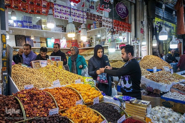 رونق بازار شب یلدا در تهران