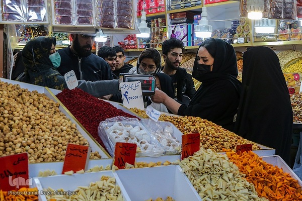 رونق بازار شب یلدا در تهران