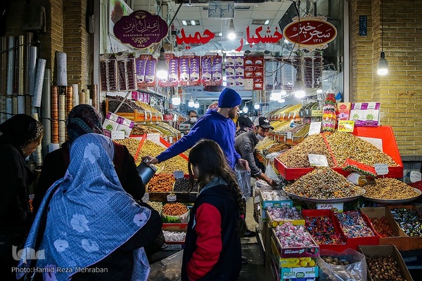 رونق بازار شب یلدا در تهران