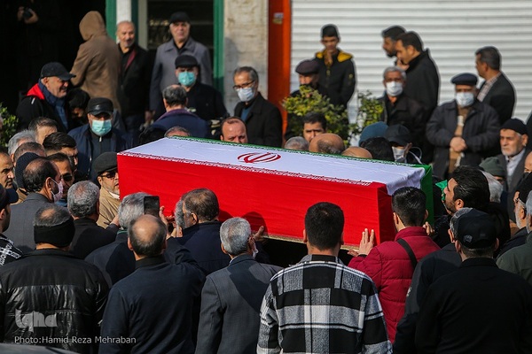 تشییع پیکر «حاج احمد فیاض» پیرغلام اهل‌بیت(ع)