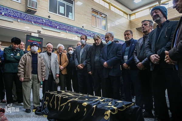 تشییع پیکر «حاج احمد فیاض» پیرغلام اهل‌بیت(ع)