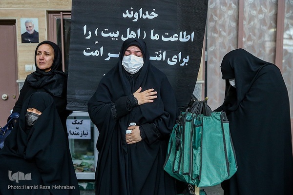 تشییع پیکر «حاج احمد فیاض» پیرغلام اهل‌بیت(ع)