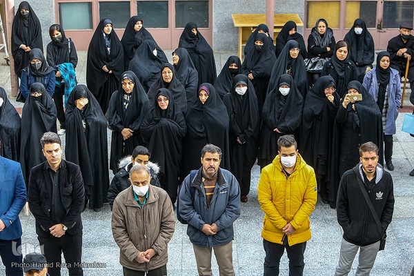 تشییع پیکر «حاج احمد فیاض» پیرغلام اهل‌بیت(ع)