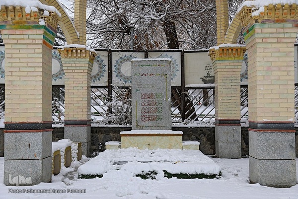 اولین برف زمستانی همدان‎‎
