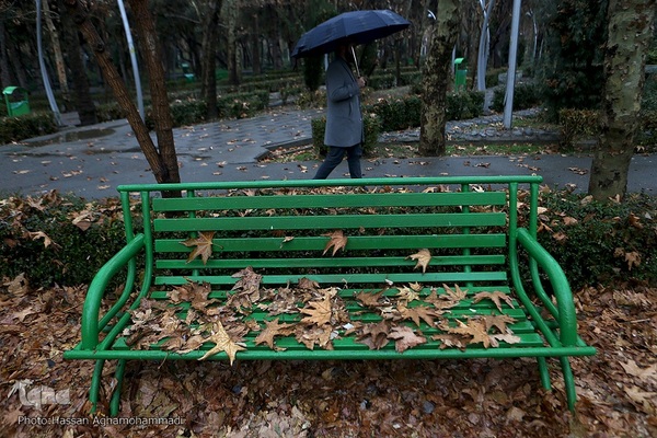 اولین باران زمستانی تهران