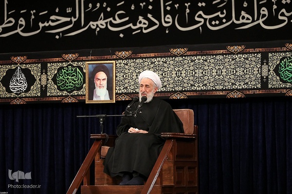 اولین شب مراسم عزاداری حضرت فاطمه‌زهرا سلام‌الله‌علیها در حسینیه امام خمینی(ره)