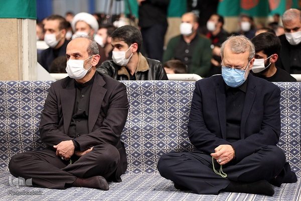 اولین شب مراسم عزاداری حضرت فاطمه‌زهرا سلام‌الله‌علیها در حسینیه امام خمینی(ره)