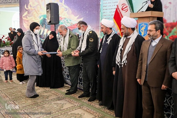 آیین نکوداشت ۳۶۰ بانوی شهید استان همدان‎‎