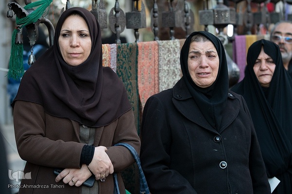 مراسم وداع با پیکر پاک شهدای ۸ سال دفاع مقدس در اصفهان‎‎