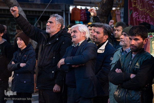 مراسم وداع با پیکر پاک شهدای ۸ سال دفاع مقدس در اصفهان‎‎