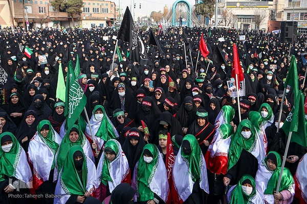 تجمع «بانوان فاطمی» در شهرری