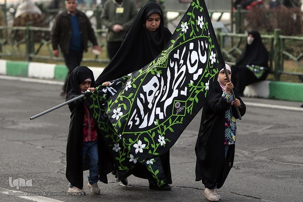 تجمع هیئت‌های عاشورای فاطمی در میدان هفت تیر