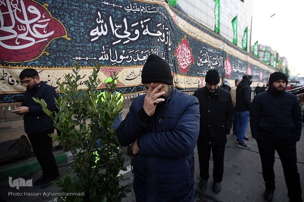 تجمع هیئت‌های عاشورای فاطمی در میدان هفت تیر