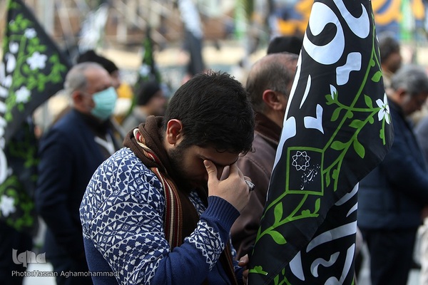 تجمع هیئت‌های عاشورای فاطمی در میدان هفت تیر