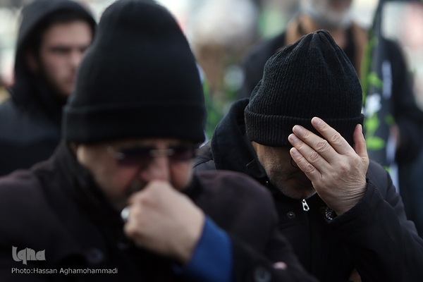 تجمع هیئت‌های عاشورای فاطمی در میدان هفت تیر