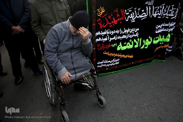 تجمع هیئت‌های عاشورای فاطمی در میدان هفت تیر