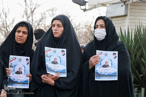 تشییع پیکر شهدا در اصفهان‎‎