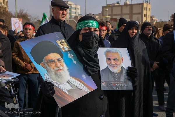 تشییع پیکر شهدا در اصفهان‎‎