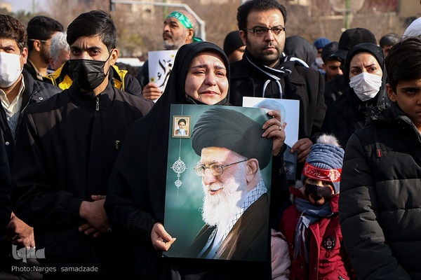 تشییع پیکر شهدا در اصفهان‎‎