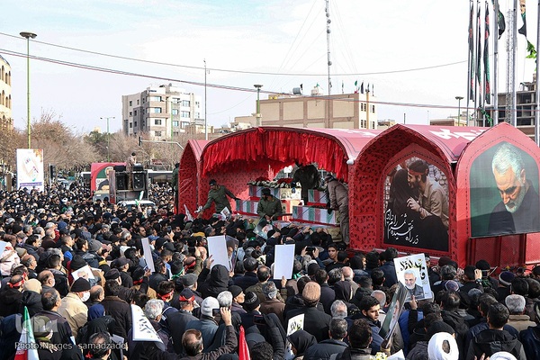 تشییع پیکر شهدا در اصفهان‎‎